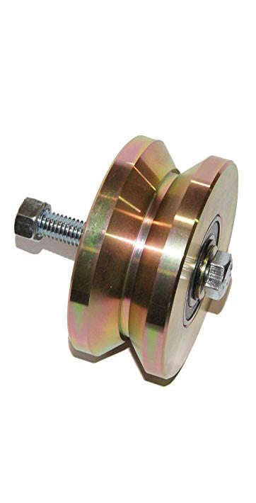 4" V Groove Wheel with Double Bearing Sliding Gate 3000 Lbs Roller Slide + Screw