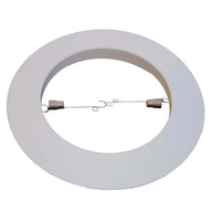 6" Open Metal Trim Ring for Par38/R40 Recessed Light/Lighting-White