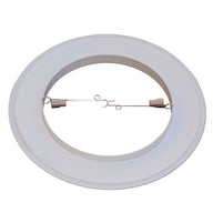 6" Open Metal Trim Ring for Par38/R40 Recessed Light/Lighting-White