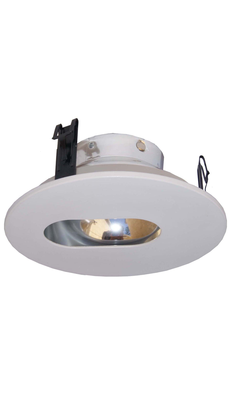 4 Inches Adjustable Slot Trim for Low Voltage Recessed Light/Lighting Fit Halo/Juno-White