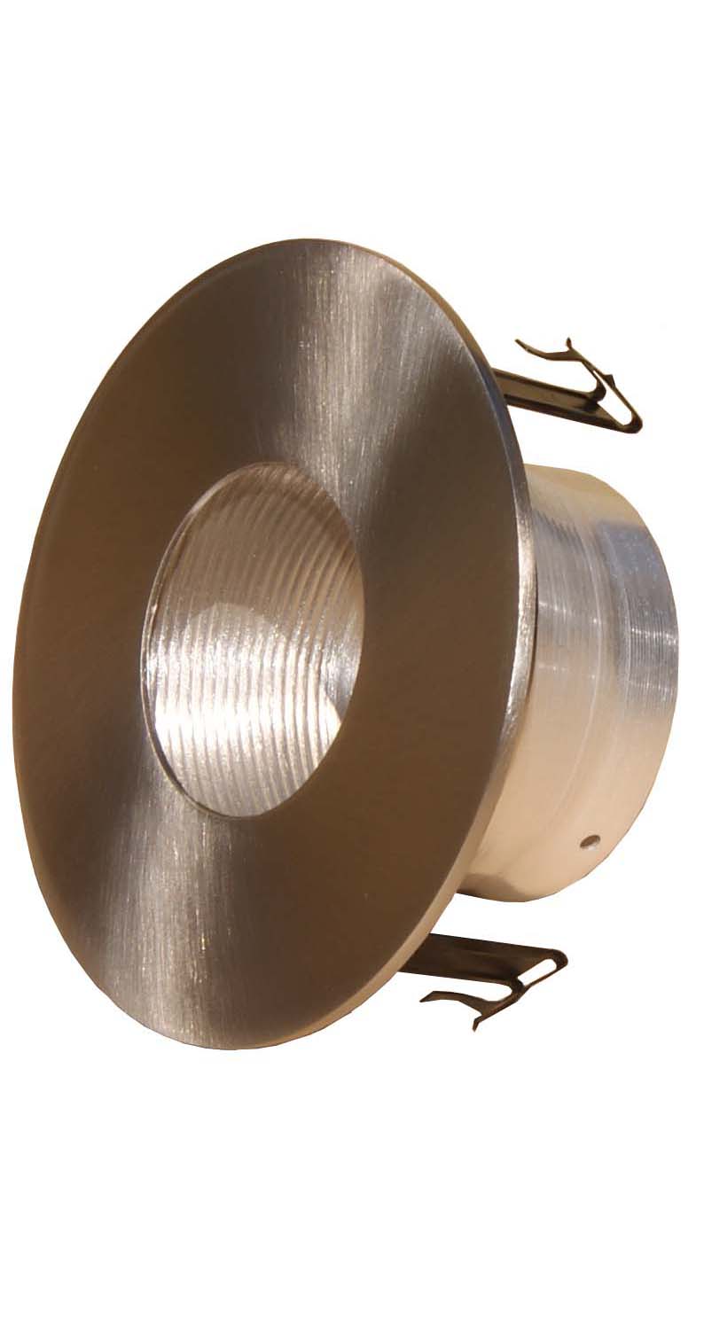 4 Inches Pinhole Trim for Line Voltage Recessed Light/Lighting Fit Halo/Juno-Satin Nickel